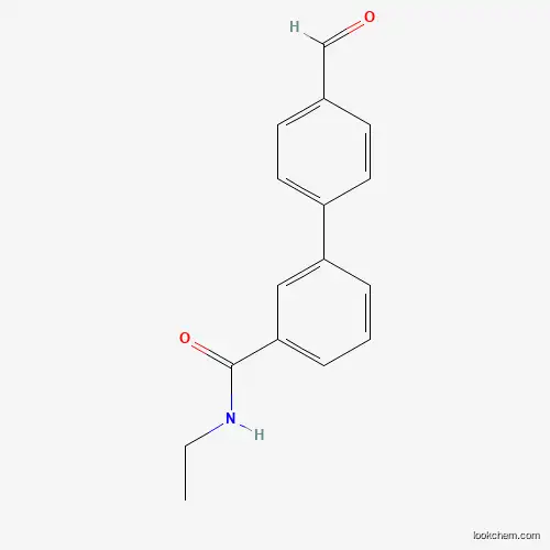 Best price/ N-Ethyl-3-(4-formylphenyl)benzamide  CAS NO.1393441-87-6