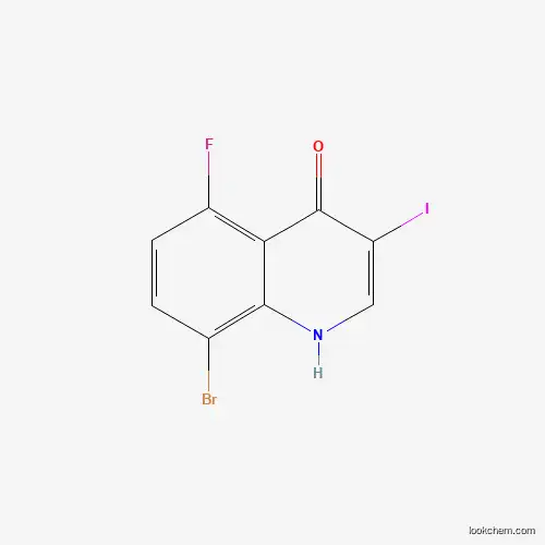 8-Bromo-5-fluoro-3-iodoquinolin-4-ol