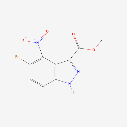 methyl 5-bromo-4-nitro-1H-indazole-3-carboxylate