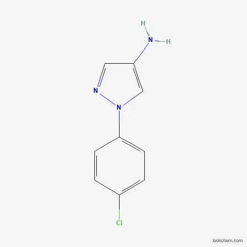 Molecular Structure of 14044-28-1 (1-(4-chlorophenyl)-1H-pyrazol-4-amine)