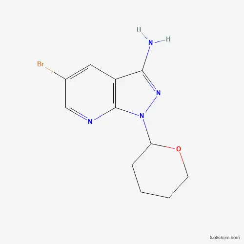 5-bromo-1-(tetrahydro-2H-pyran-2-yl)-1H-pyrazolo[3,4-b]pyridin-3-amine