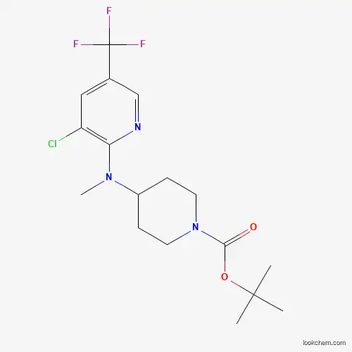 tert-Butyl 4-((3-chloro-5-(trifluoromethyl)pyridin-2-yl)(methyl)amino)piperidine-1-carboxylate
