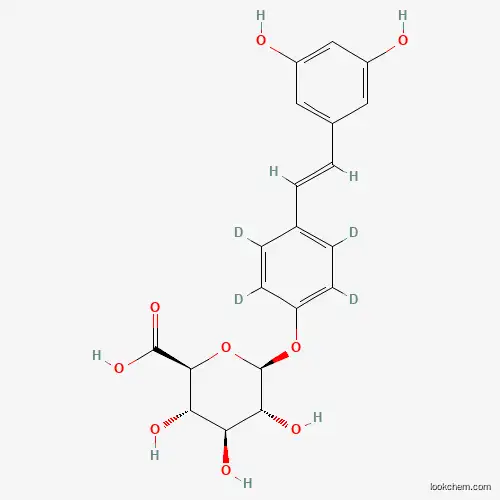 Resveratrol-d4 4'-Glucuronide