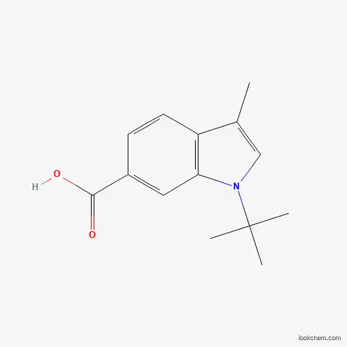 1-(tert-Butyl)-3-methyl-1H-indole-6-carboxylic acid