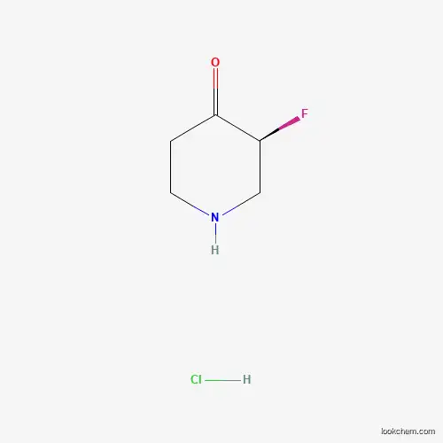 (3S)-3-FLUOROPIPERIDIN-4-ONE HYDROCHLORIDE