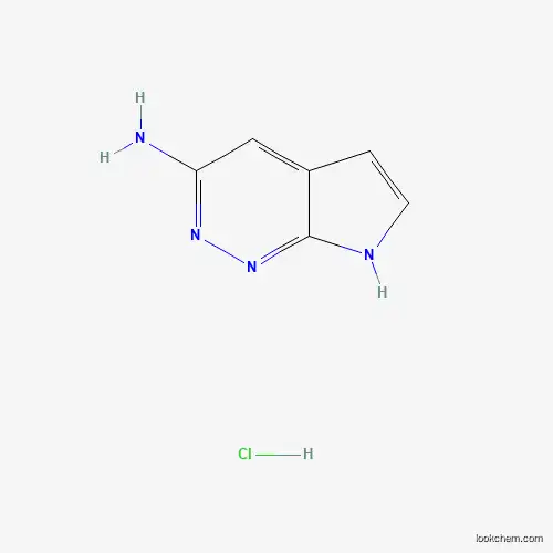 7H-PYRROLO[2,3-C]PYRIDAZIN-3-AMINE HYDROCHLORIDE