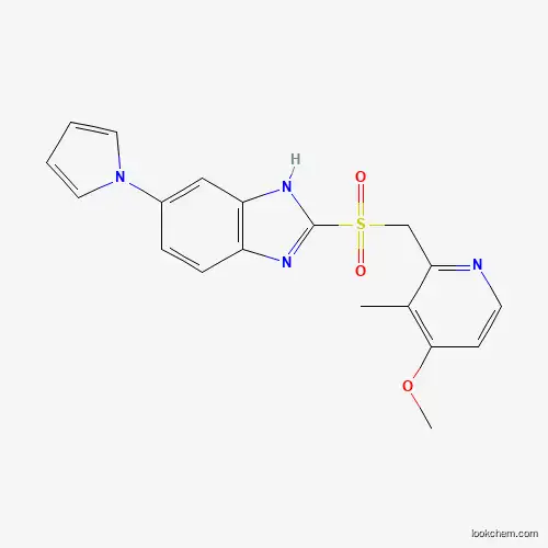 Molecular Structure of 172152-37-3 (Ilaprazole sulfone)