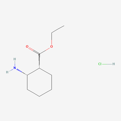 Cyclohexanecarboxylicacid,2-amino-,ethylester,hydrochloride,(1R,2S)-
