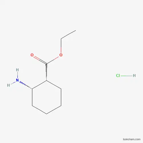 Molecular Structure of 180979-17-3 (Ethyl cis-2-amino-1-cyclohexanecarboxylate hydrochloride)