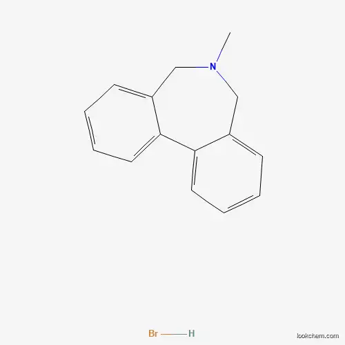 Molecular Structure of 18126-96-0 (6-Methyl-5,7-dihydrobenzo[d][2]benzazepine;hydrobromide)