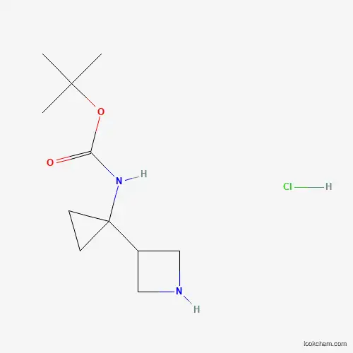 tert-butyl N-[1-(azetidin-3-yl)cyclopropyl]carbamate hydrochloride