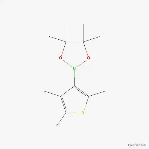 Molecular Structure of 2064117-97-9 (4,4,5,5-Tetramethyl-2-(2,4,5-trimethylthiophen-3-yl)-1,3,2-dioxaborolane)