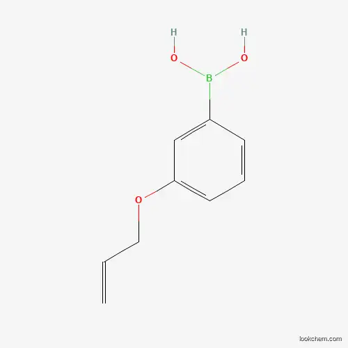 Molecular Structure of 222840-95-1 (3-Allyloxyphenylboronic acid)