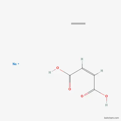 Molecular Structure of 26099-07-0 (sodium;(Z)-but-2-enedioic acid;ethene)