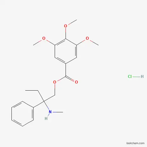 2-(Methylamino)-2-phenylbutyl 3,4,5-trimethoxybenzoate hydrochloride