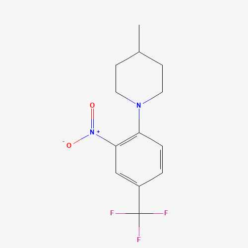 1-[2-NITRO-4-(TRIFLUOROMETHYL)PHENYL]-4-METHYLPIPERIDINE