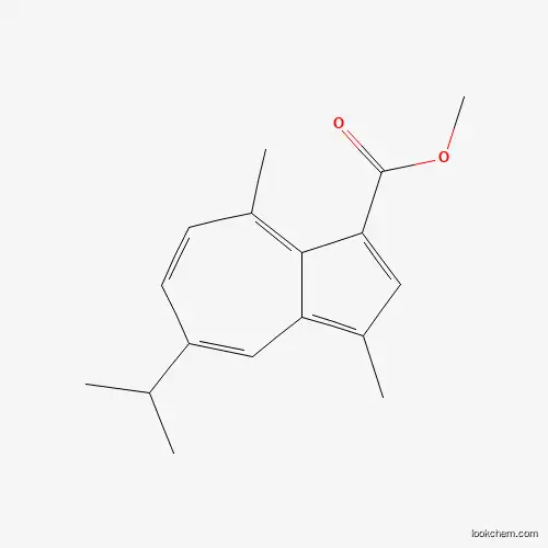 Molecular Structure of 39665-58-2 (Methyl 5-isopropyl-3,8-dimethylazulene-1-carboxylate)