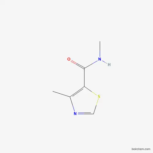 Molecular Structure of 439692-06-5 (N,4-dimethyl-5-Thiazolecarboxamide)