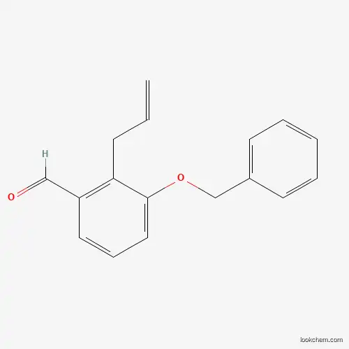 Benzaldehyde, 3-(phenylmethoxy)-2-(2-propen-1-yl)- CAS No.441022-51-1