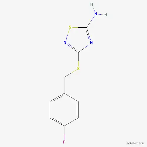 3-[(4-플루오로벤질)설파닐]-1,2,4-티아디아졸-5-아민