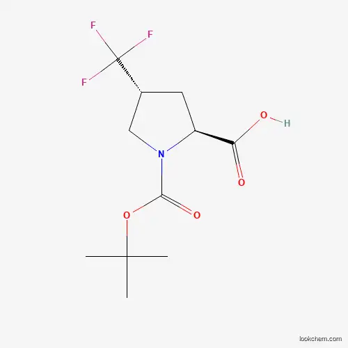 (2S,4R)-1-[(tert-butoxy)carbonyl]-4-(trifluoromethyl)pyrrolidine-2-carboxylic acid