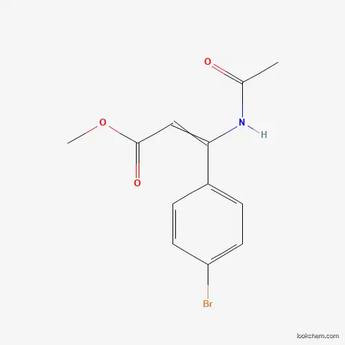 (Z)-METHYL 3-ACETAMIDO-3-(4-BROMOPHENYL)ACRYLATECAS