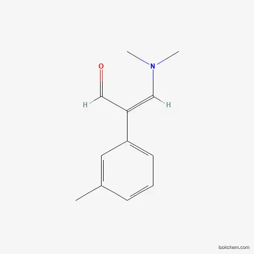 Molecular Structure of 53868-37-4 (3-(Dimethylamino)-2-(3-methylphenyl)acrolein)