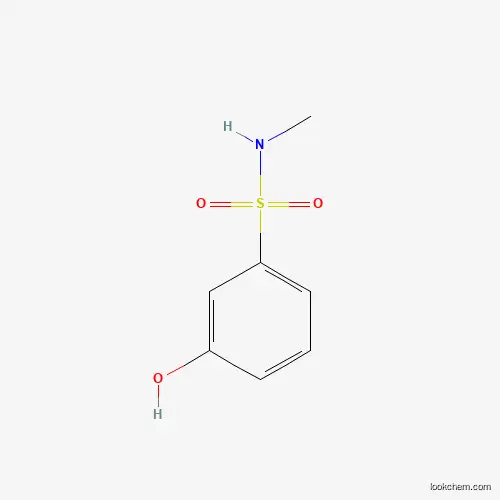 Molecular Structure of 612499-25-9 (3-hydroxy-N-methylbenzenesulfonamide)