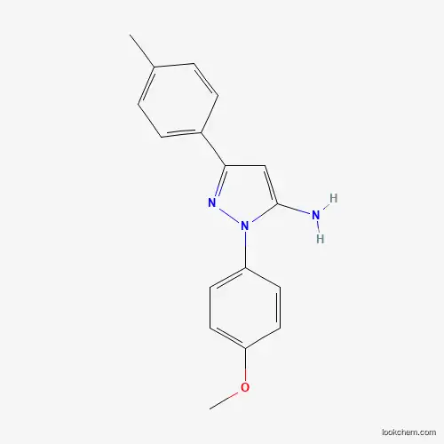 1-(4-METHOXYPHENYL)-3-P-TOLYL-1H-PYRAZOL-5-AMINE