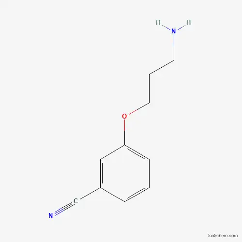 Molecular Structure of 785760-03-4 (3-(3-Aminopropoxy)benzonitrile)