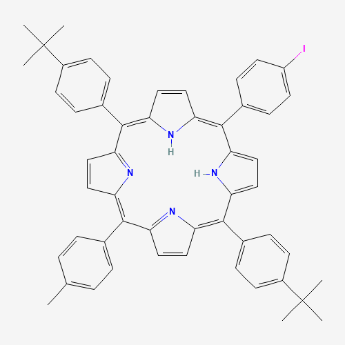 10,20-bis(4-tert-butylphenyl)-5-(4-iodophenyl)-15-(4-methylphenyl)-21,22-dihydroporphyrin