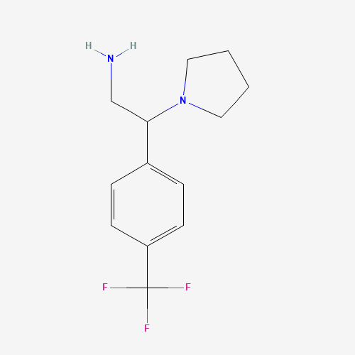 2-PYRROLIDINYL-2-[4-(TRIFLUOROMETHYL)PHENYL]ETHYLAMINE