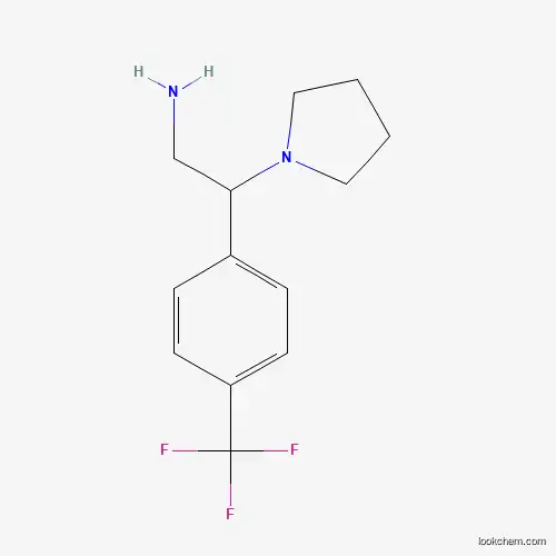 2-PYRROLIDINYL-2-[4-(TRIFLUOROMETHYL)PHENYL]ETHYLAMINE