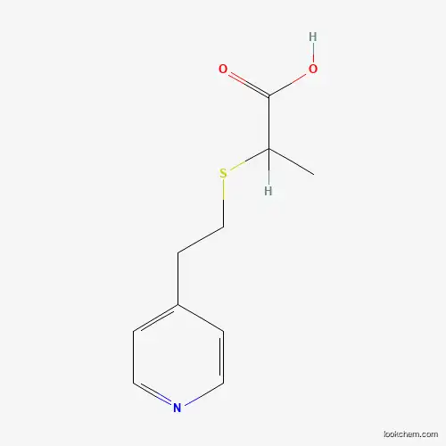 Molecular Structure of 887407-43-4 (S-[2-(4-Pyridyl)ethyl] thiolactic acid)