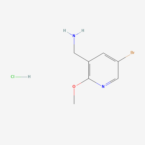 (5-bromo-2-methoxypyridin-3-yl)methanamine hydrochloride