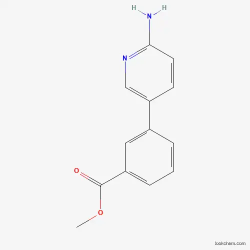 Molecular Structure of 889950-25-8 (Methyl 3-(6-aminopyridin-3-yl)benzoate)