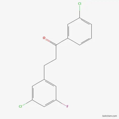 3'-CHLORO-3-(3-CHLORO-5-FLUOROPHENYL)프로피오페논