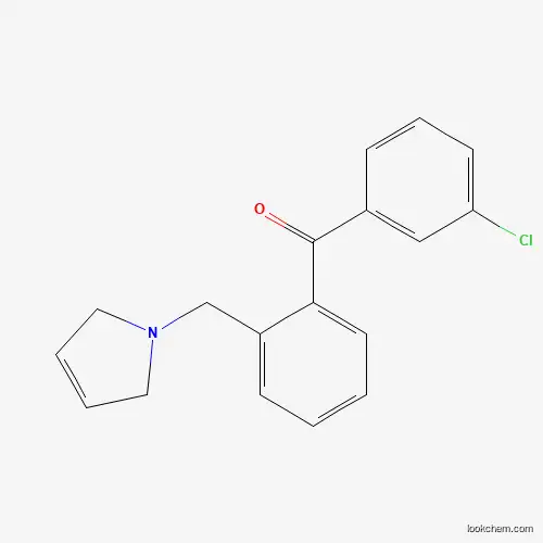 3'-클로로-2-(3-피롤리노메틸)벤조페논