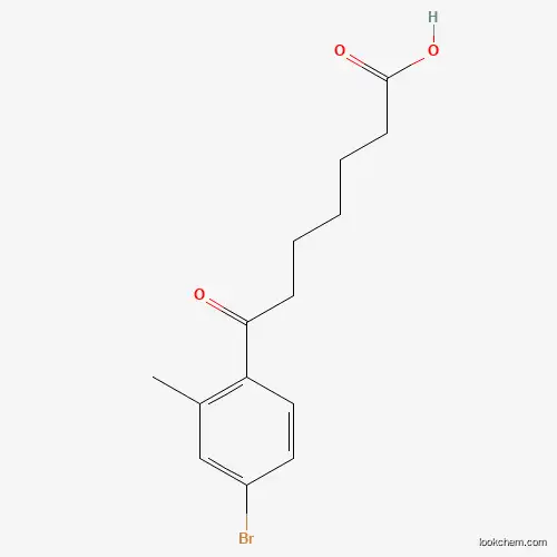 7-(4-BROMO-2-METHYLPHENYL)-7-OXOHEPTANOIC ACID