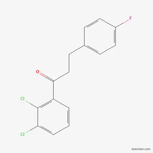 2',3'-DICHLORO-3-(4-FLUOROPHENYL)PROPIOPHENONE