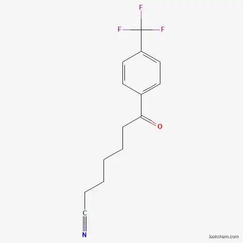 7-OXO-7-(4-TRIFLUOROMETHYLPHENYL)HEPTANENITRILE