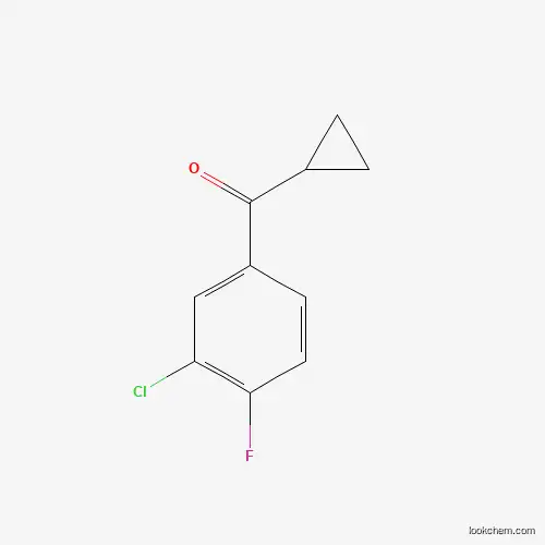 3-CHLORO-4-FLUOROPHENYL CYCLOPROPYL KETONE