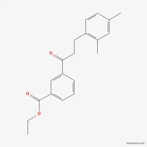 3'-CARBOETHOXY-3-(2,4-DIMETHYLPHENYL)PROPIOPHENONE