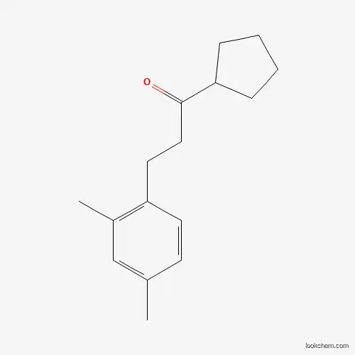 CYCLOPENTYL 2-(2,4-DIMETHYLPHENYL)ETHYL KETONE