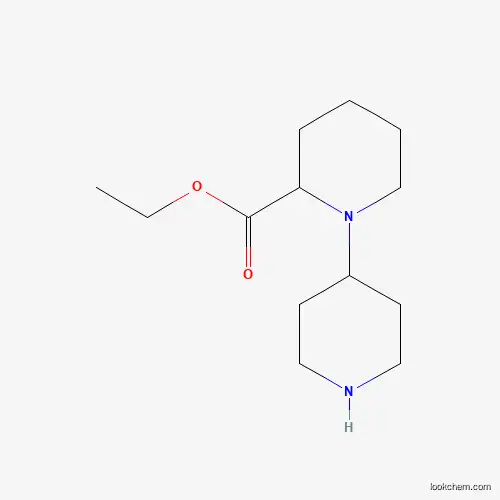 Molecular Structure of 911627-08-2 ([1,4']Bipiperidinyl-2-carboxylic acid ethyl ester)