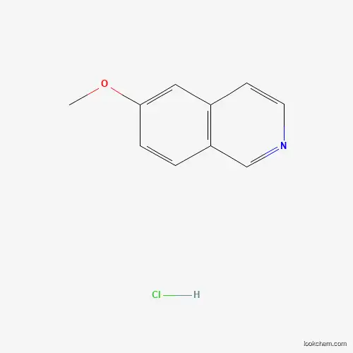 Molecular Structure of 915865-96-2 (6-Methoxyisoquinoline hydrochloride)