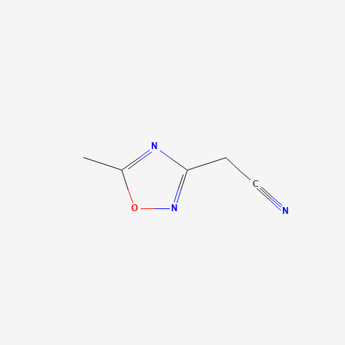 (5-Methyl-1,2,4-oxadiazol-3-yl)acetonitrile