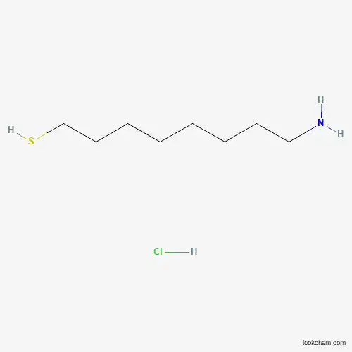 Molecular Structure of 937706-44-0 (8-Amino-1-octanethiol hydrochloride)