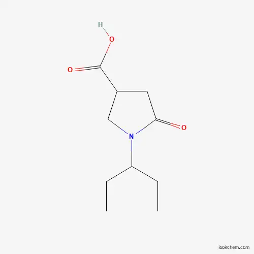 1-(1-Ethylpropyl)-5-oxopyrrolidine-3-carboxylic acid