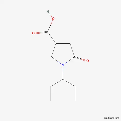 1-(1-에틸프로필)-5-옥소피롤리딘-3-카르복실산(SALTDATA: FREE)